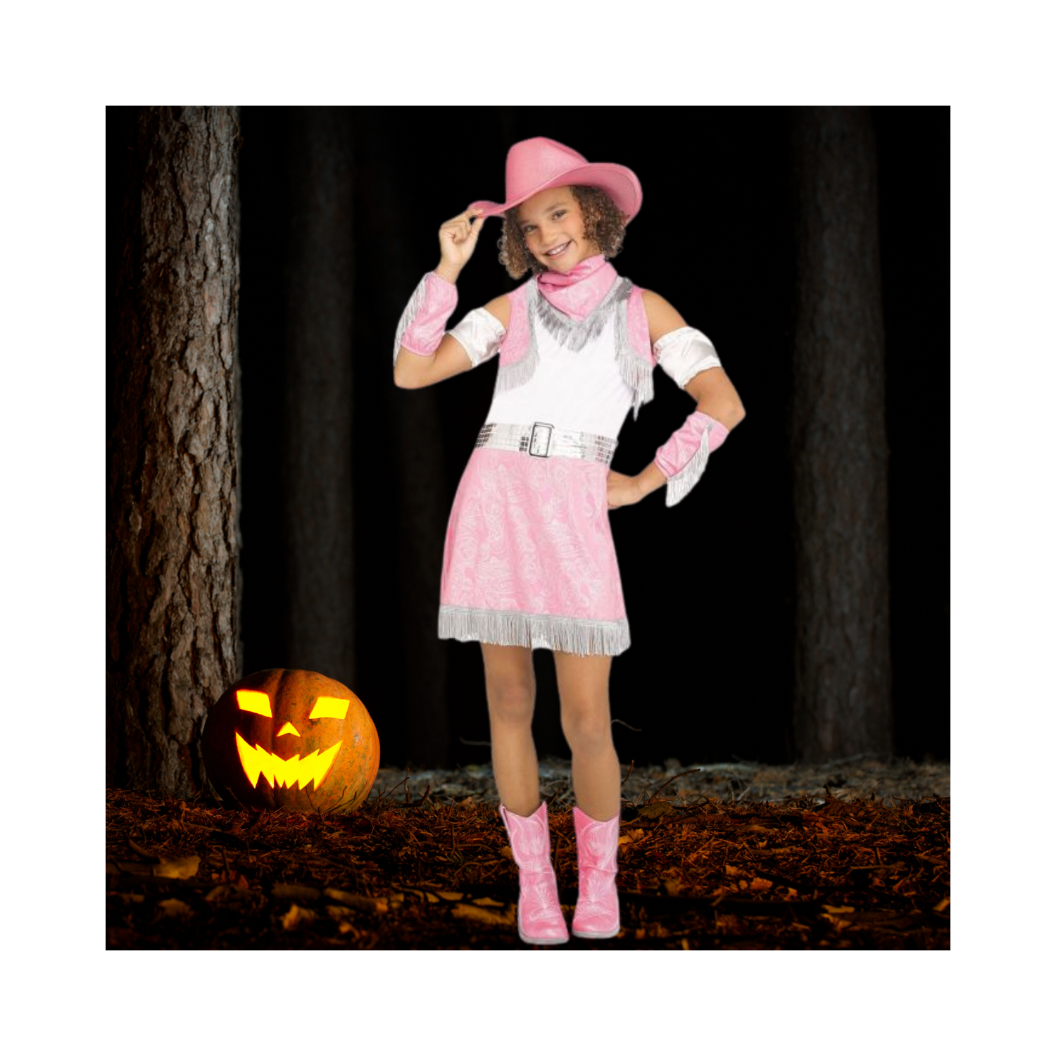 Halloween Sparkle Cowgirl Child Costume