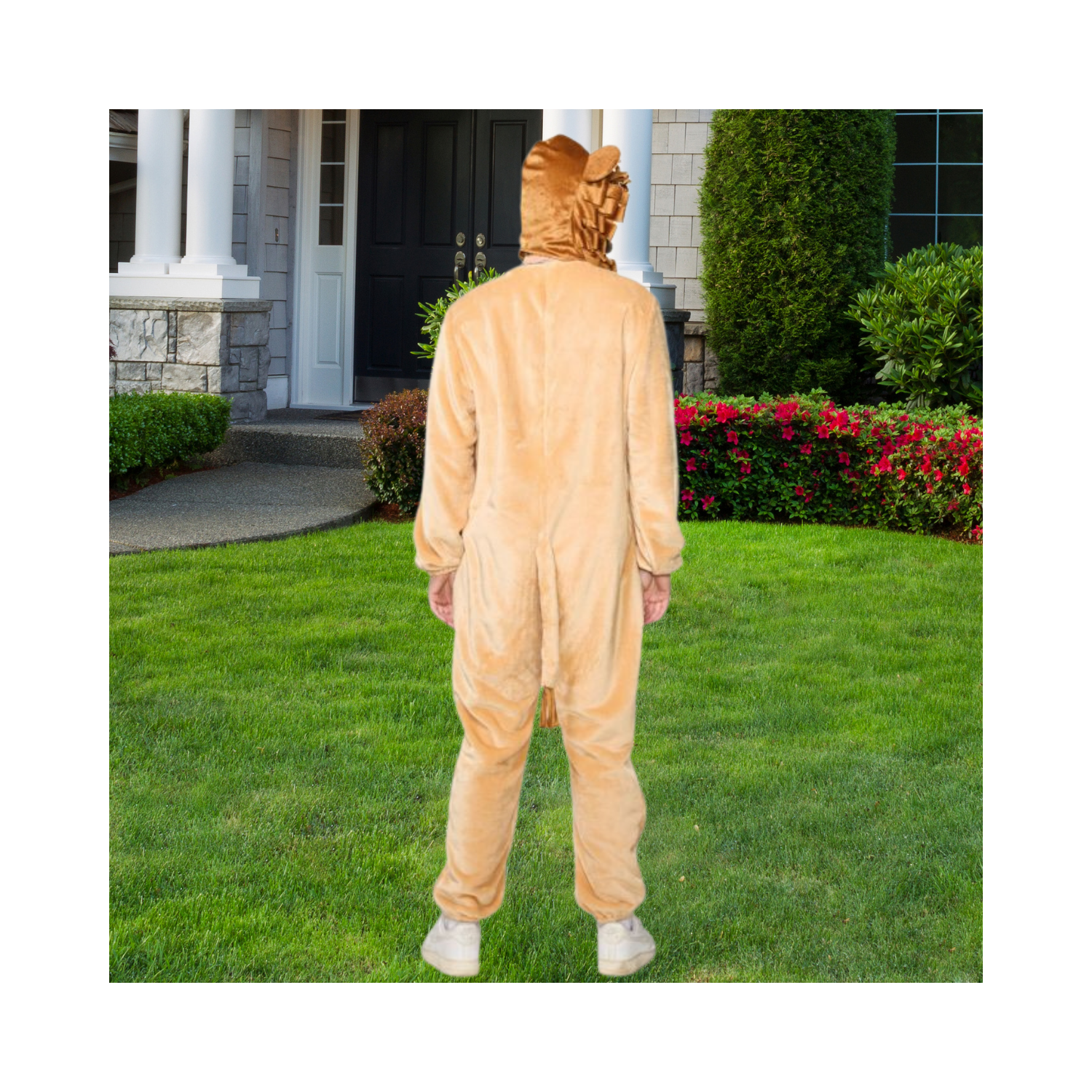 Halloween Cuddly Lion Adult Costume