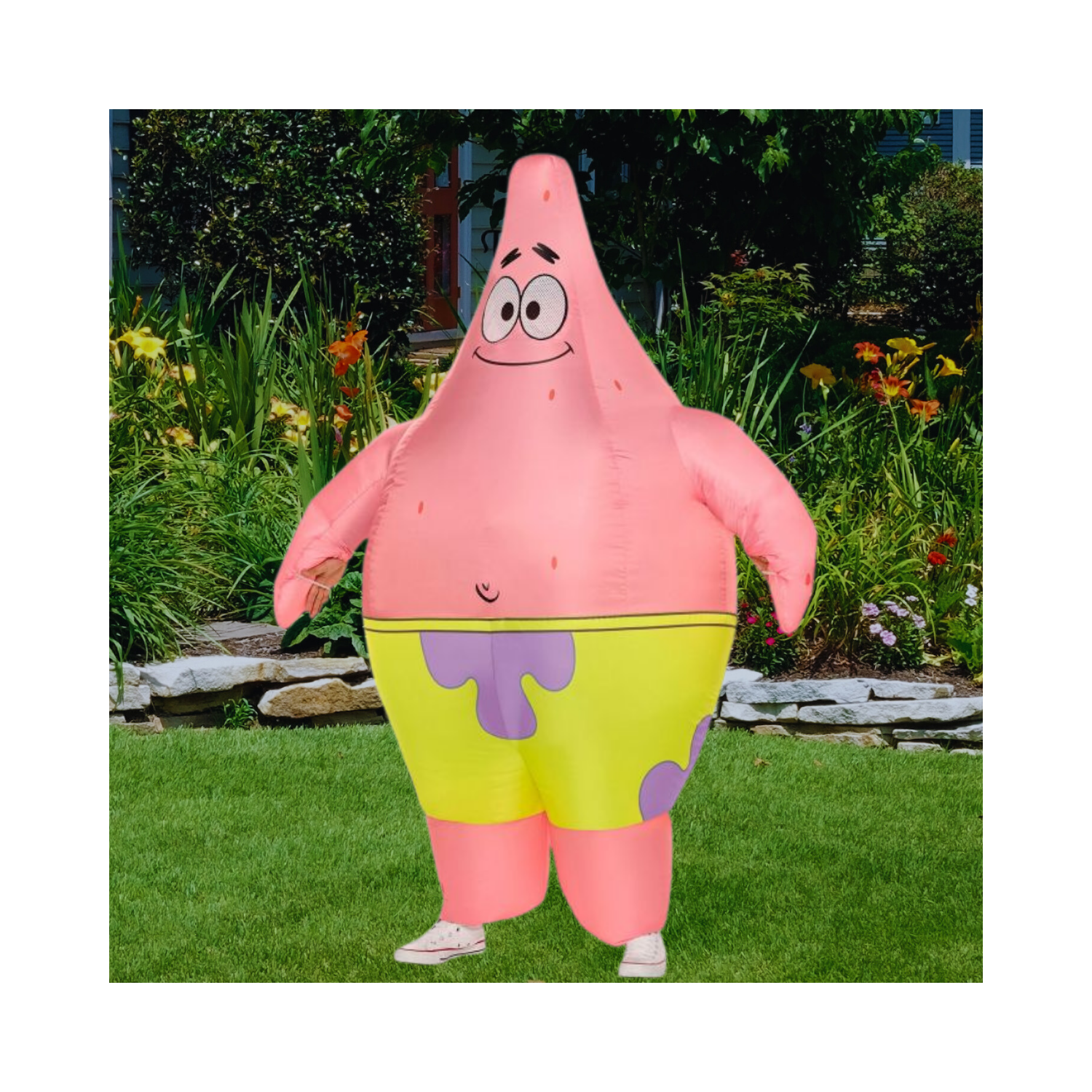 Halloween Patrick Inflatable Adult Costume