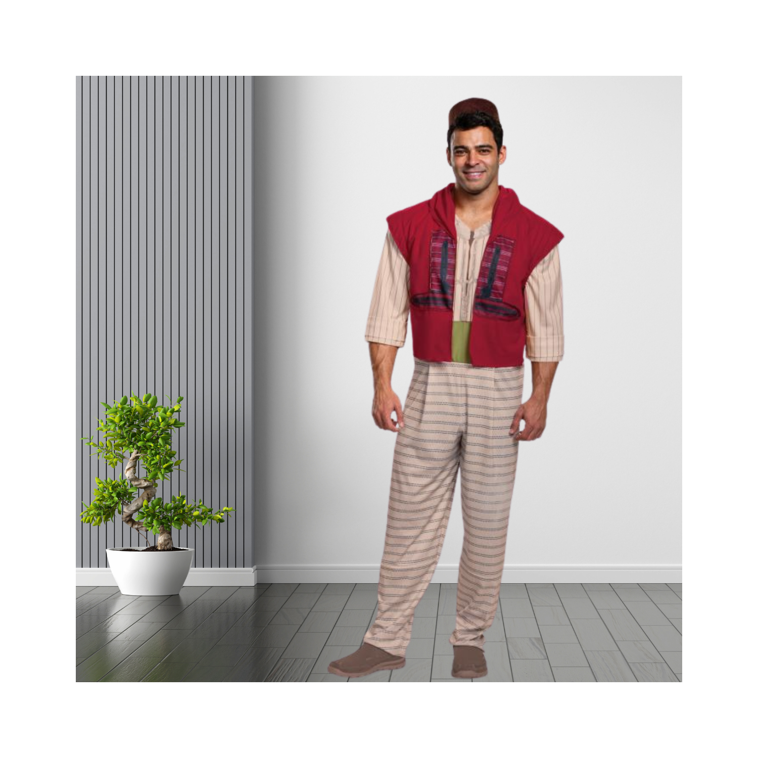 Halloween Aladdin Deluxe Adult Costume