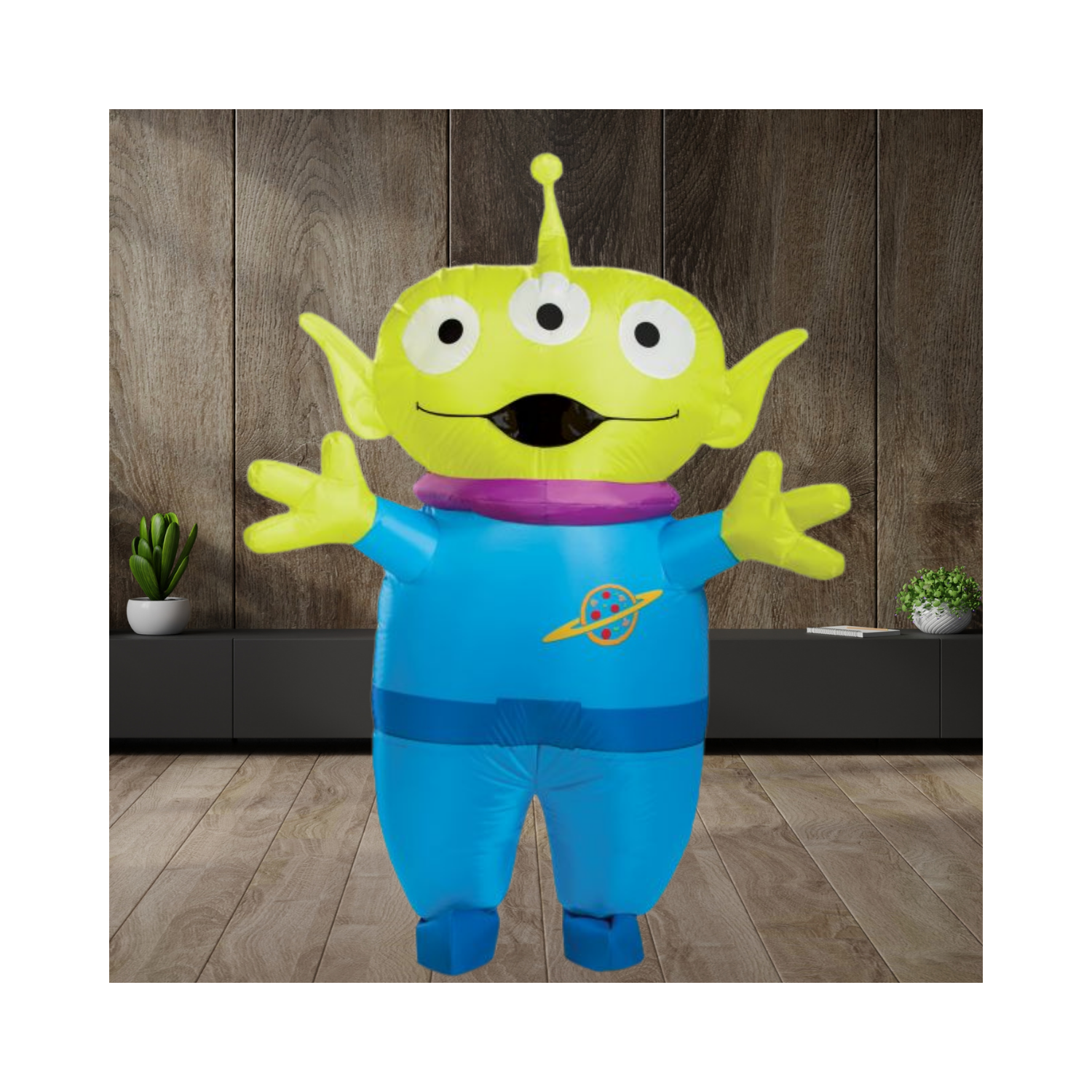 Halloween Alien Inflatable Adult Costume