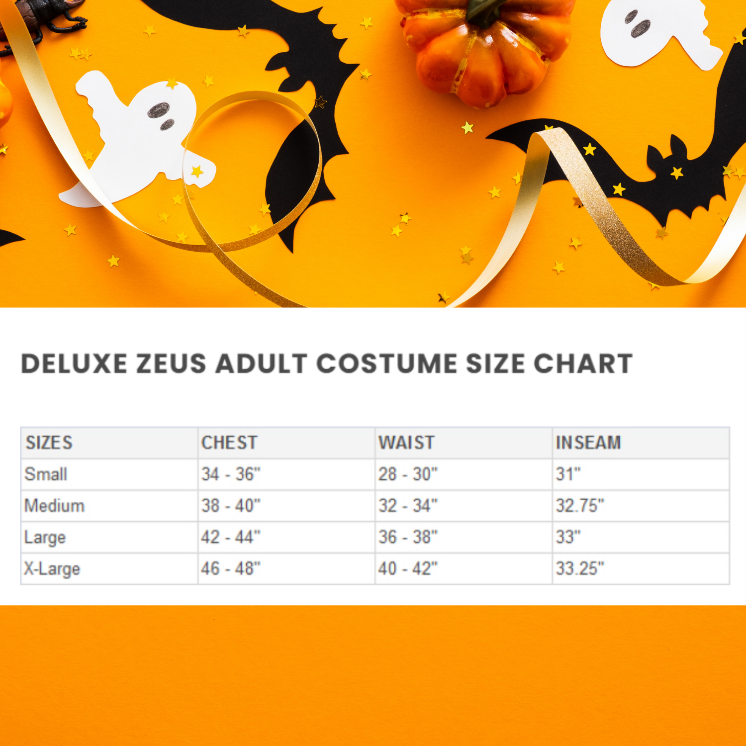 Halloween Deluxe Zeus Adult Costume