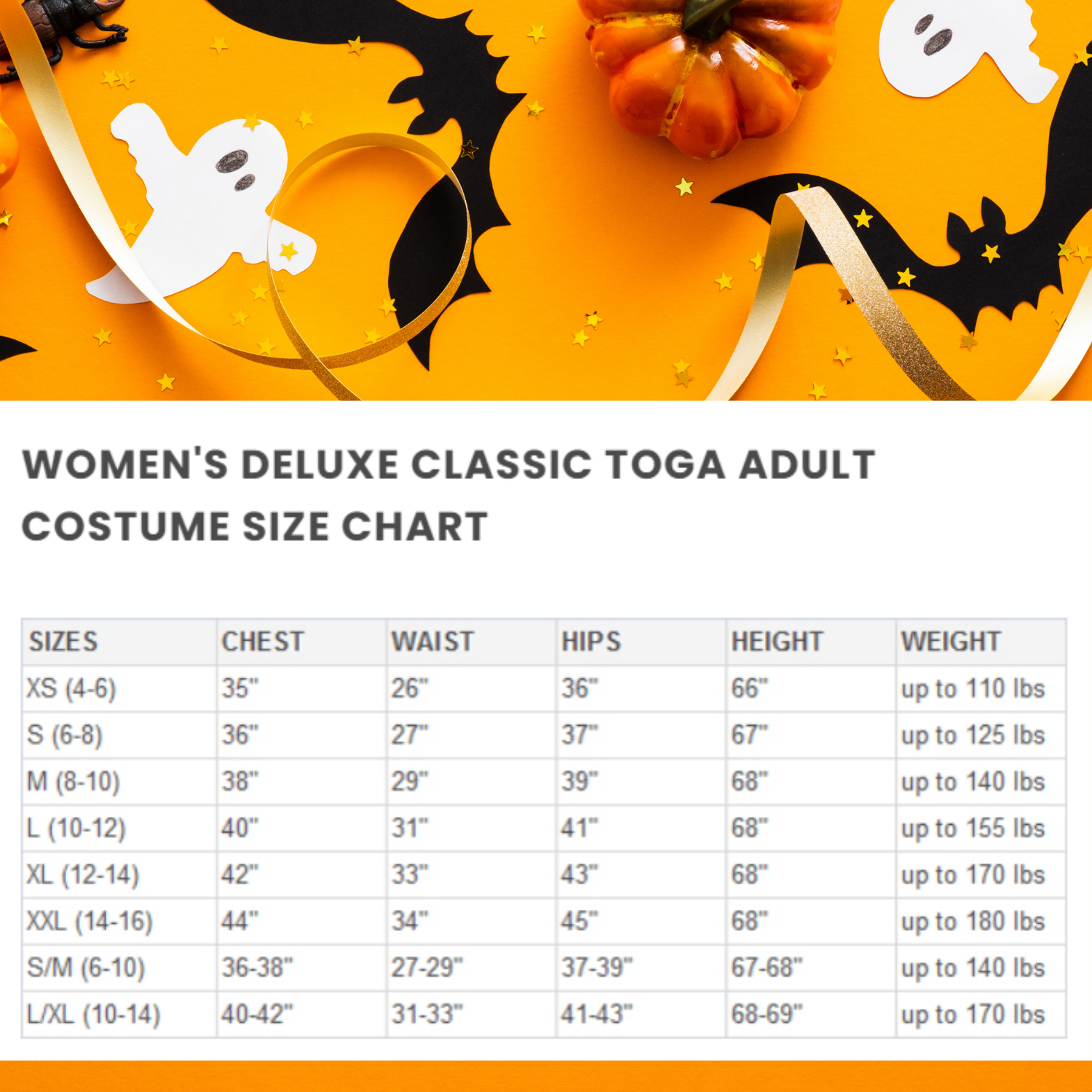 Halloween Women's Deluxe Classic Toga Adult Costume