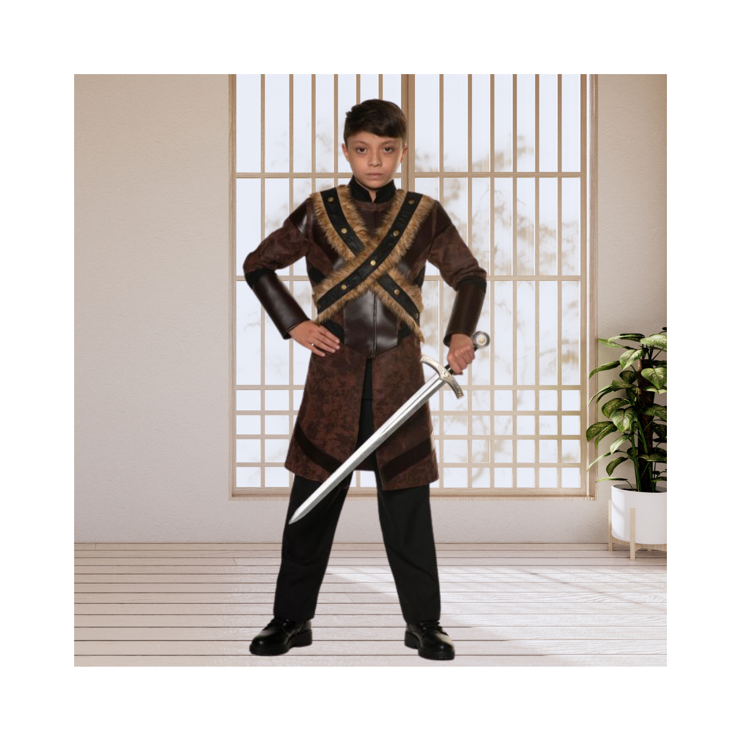 Halloween Viking Warrior Child Costume