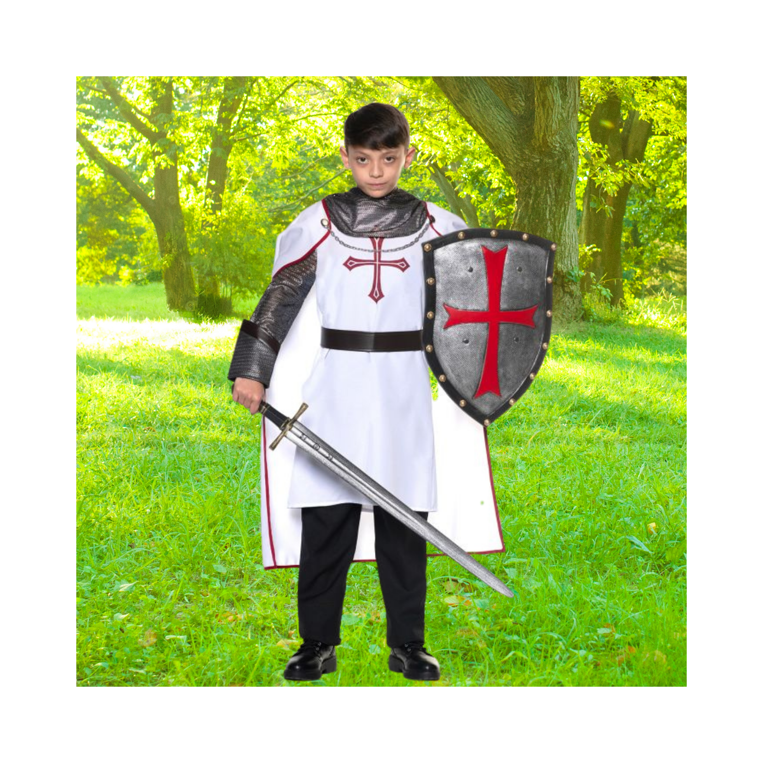 Halloween Cavalier Knight Child Costume