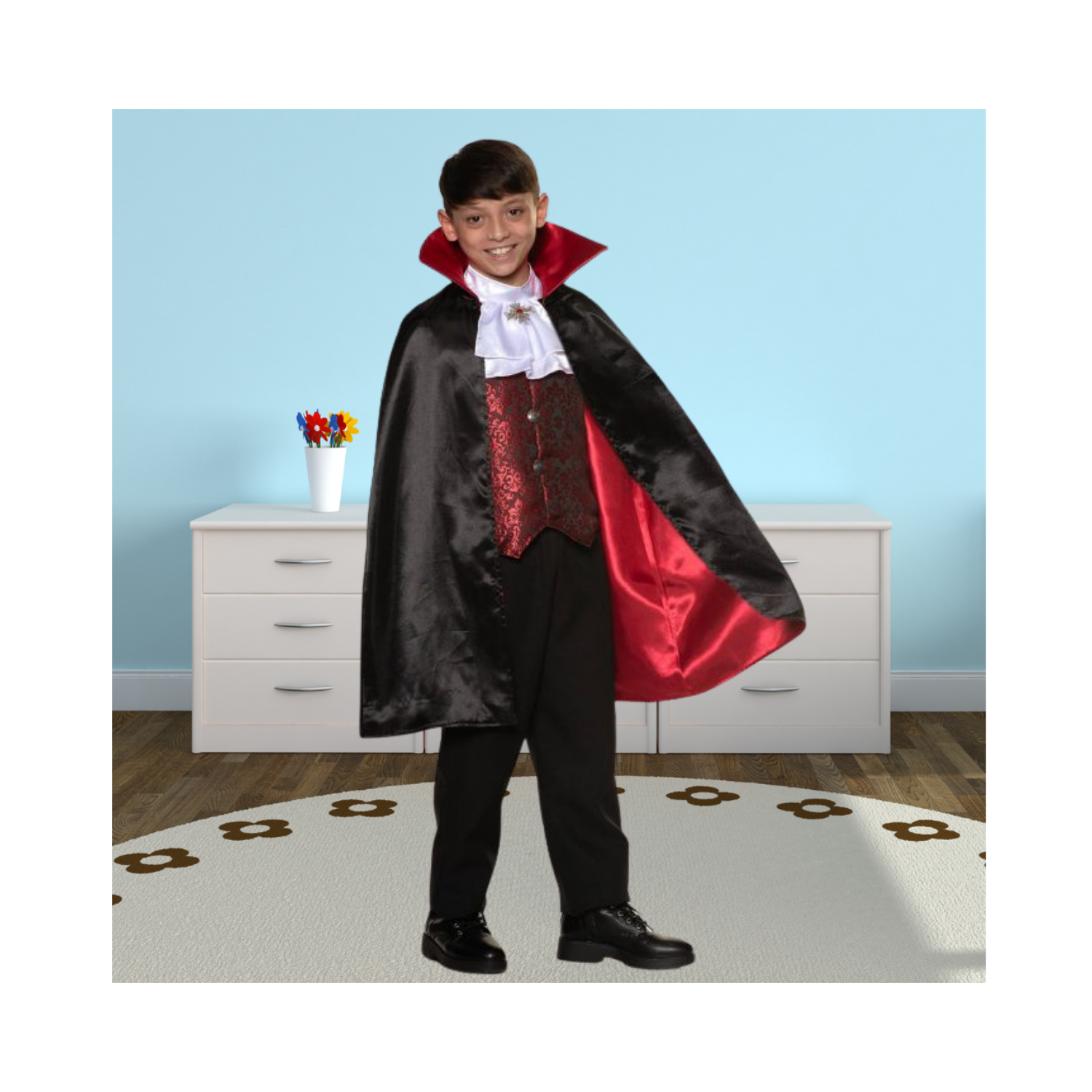 Halloween Vampire Vest Child Costume