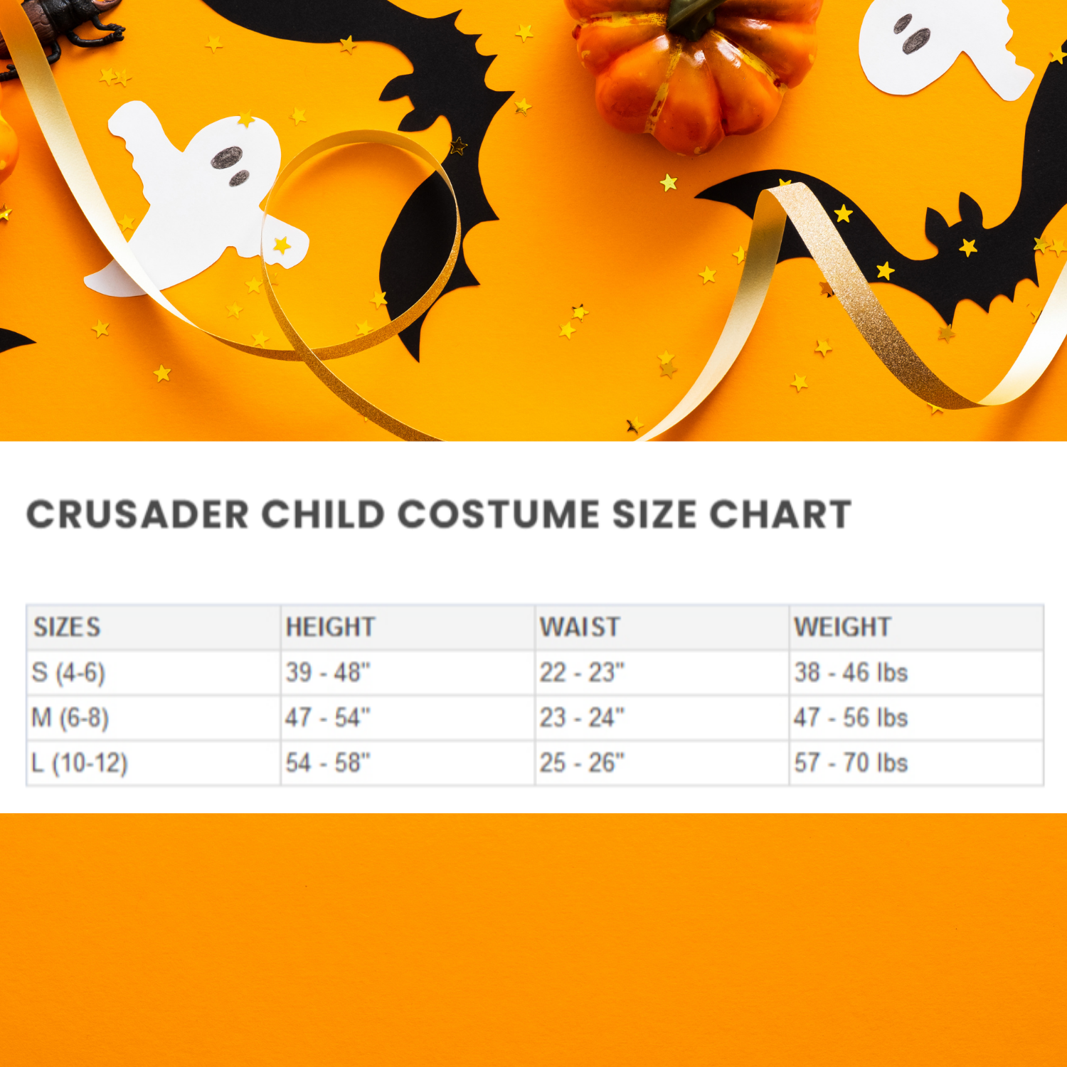 Halloween Crusader Child Costume