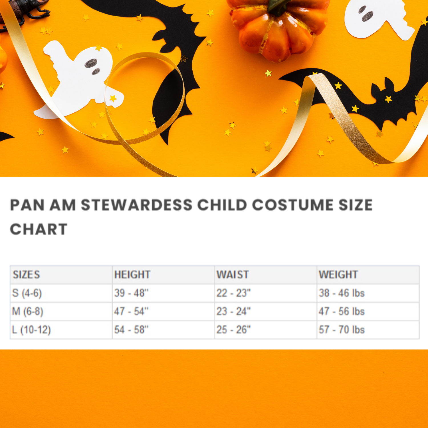 Halloween Pan Am Stewardess Child Costume