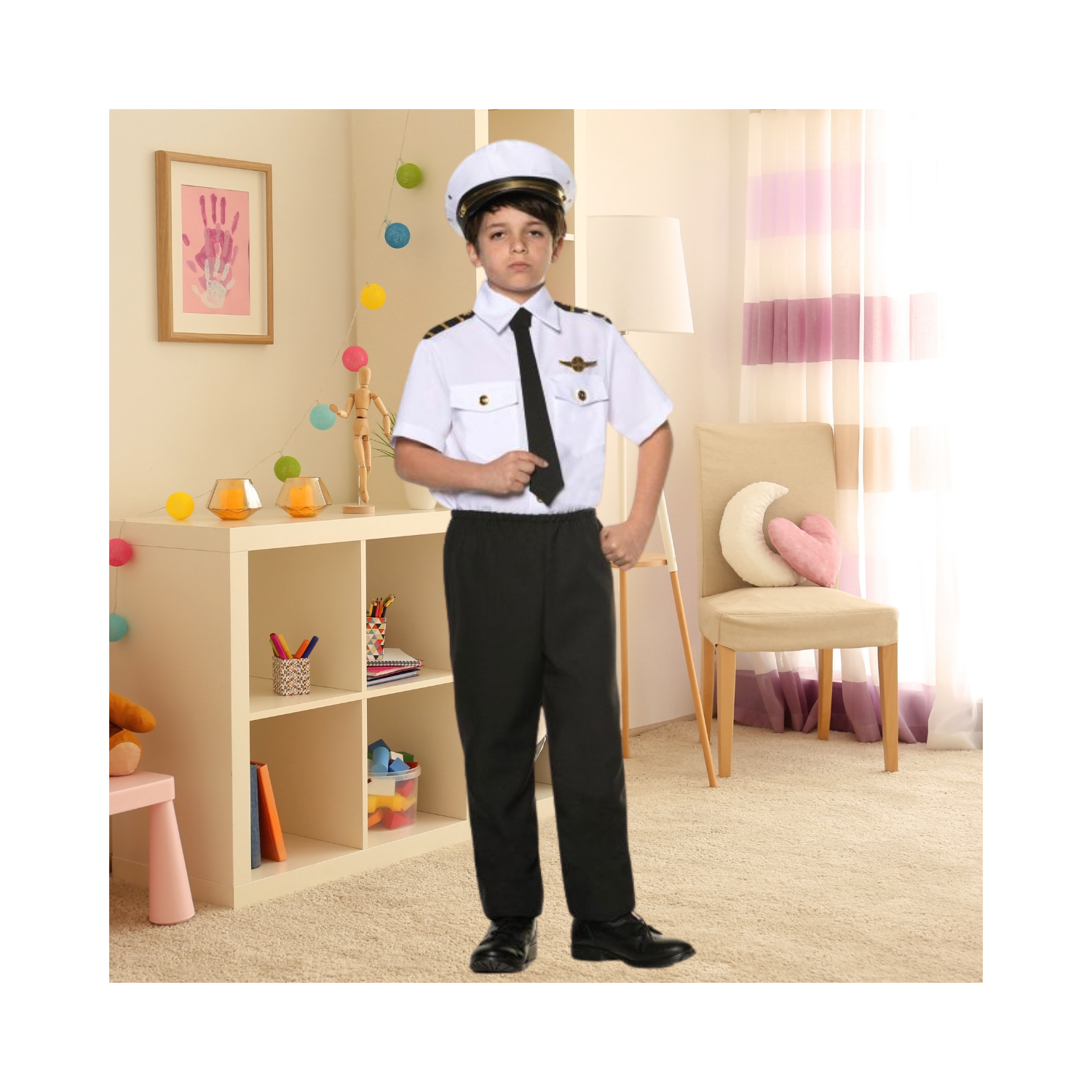 Halloween Pan Am Pilot Child Costume