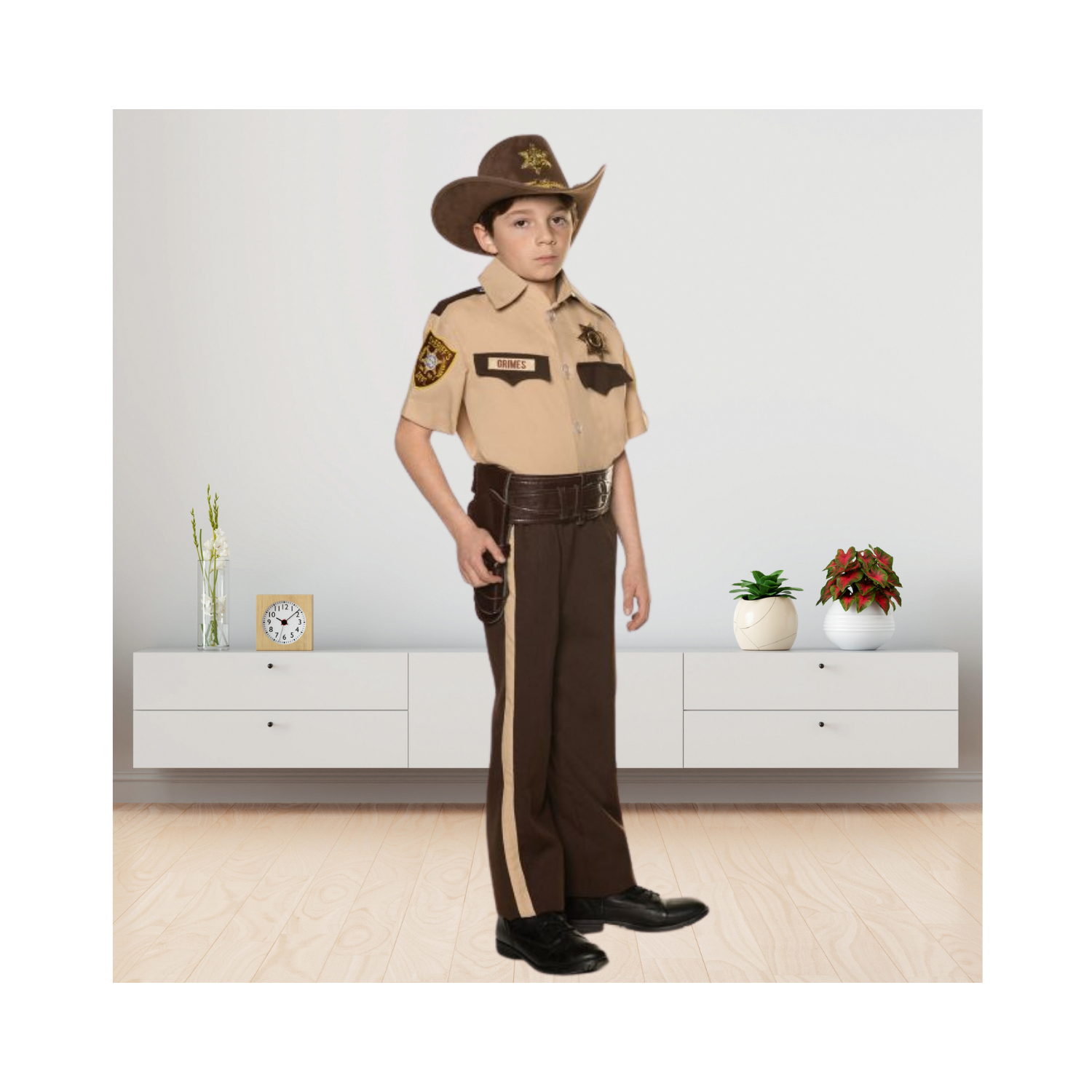 Halloween The Walking Dead Rick Grimes Sheriff Child Costume