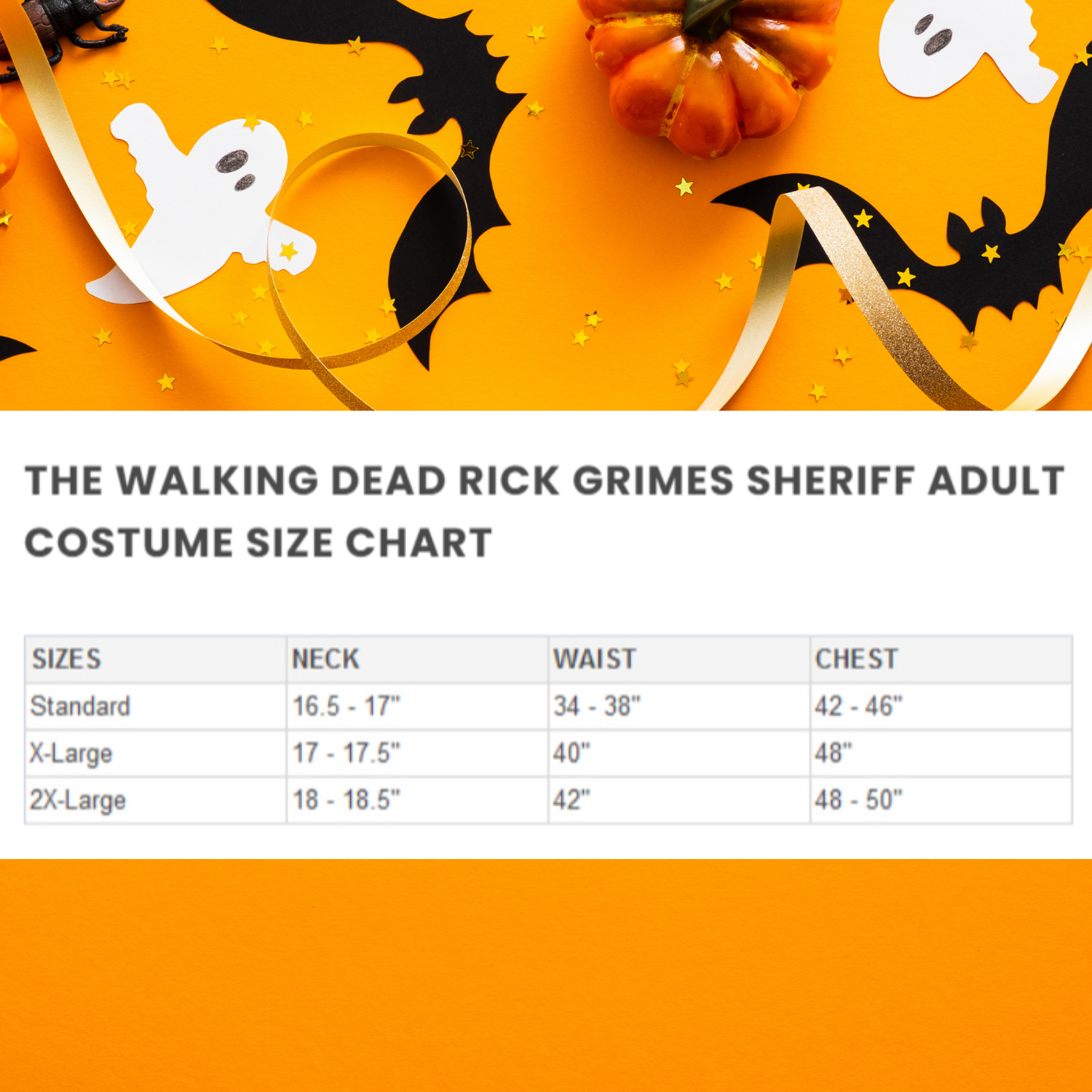 Halloween The Walking Dead Rick Grimes Sheriff Adult Costume