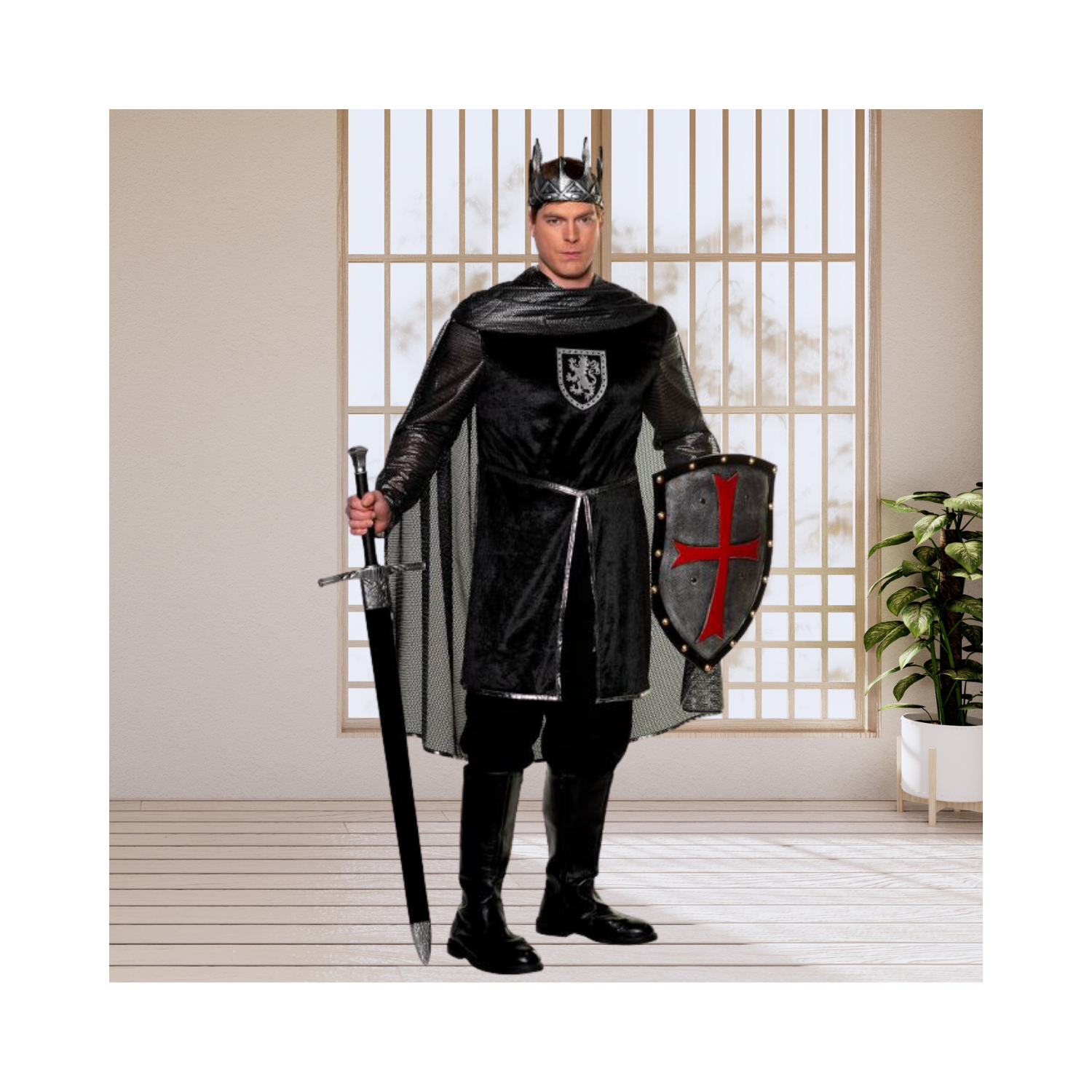 Halloween Crusader Adult Costume