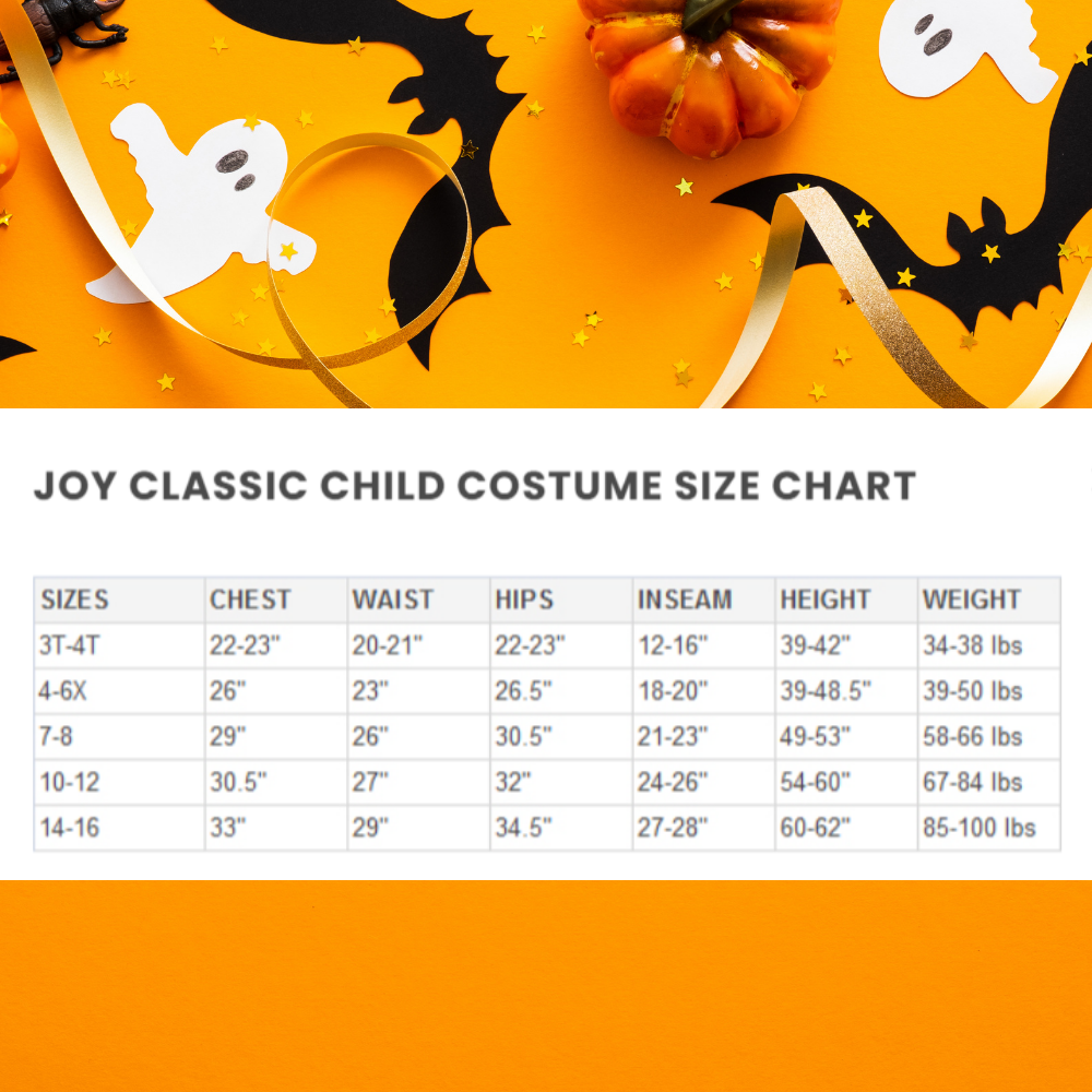 Halloween Joy Classic Child Costume