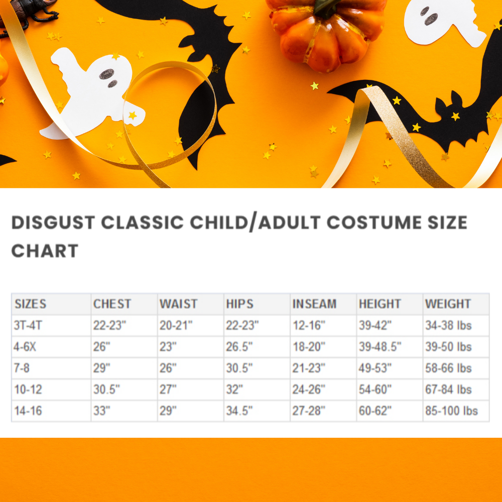 Halloween Disgust Classic Child Costume