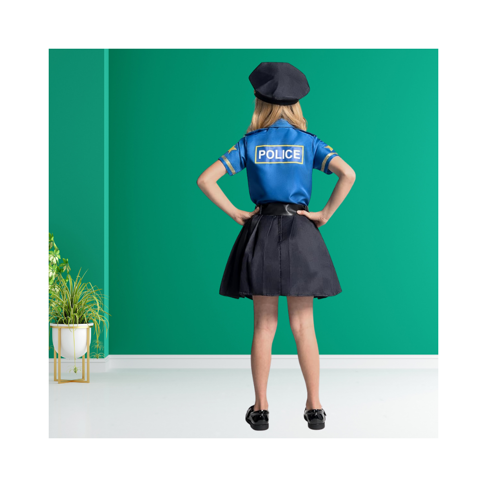 Halloween  Police Officer Costume for Kids