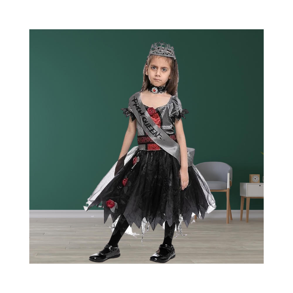 Halloween Girl Zombie Princess Costume