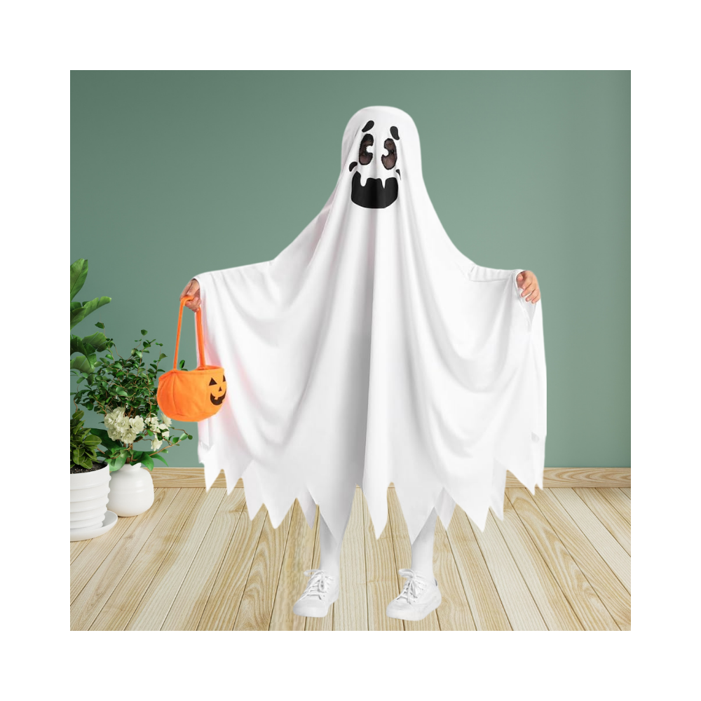 Halloween  White Ghost Costumes for Kids