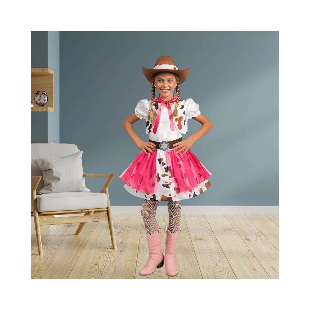 Halloween Cute Cowgirl Costume For Girls