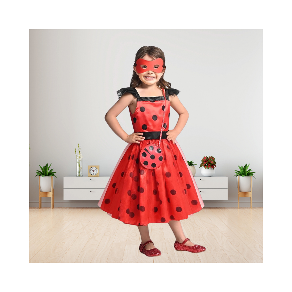 Halloween Kids Ladybug Costume