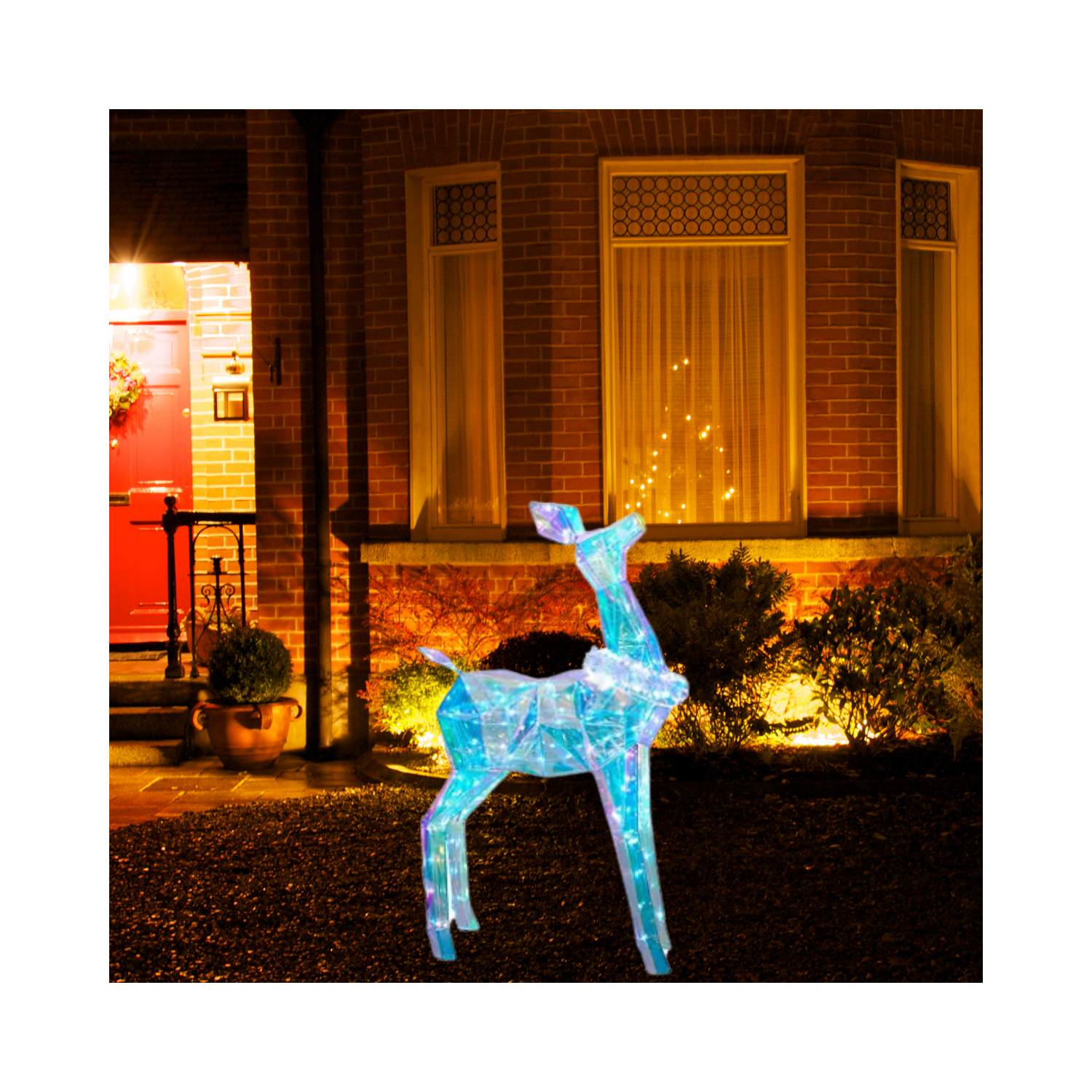 Dropship 3-PCS Christmas Lighted Reindeer Family Christmas