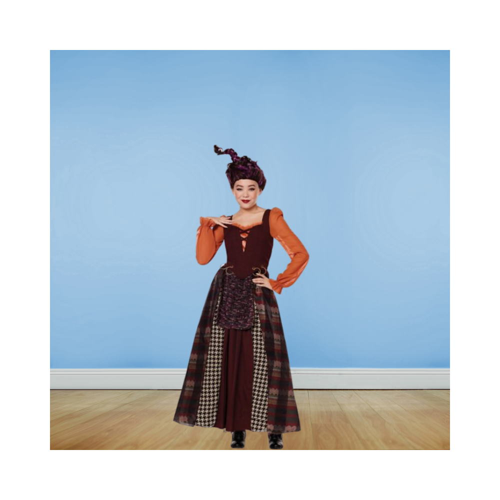 Halloween Girls Mary Sanderson Costume - Hocus Pocus