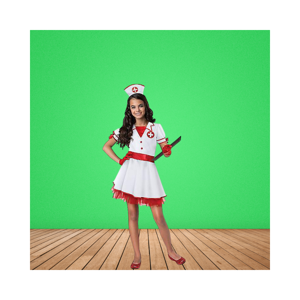 Halloween Kids Nurse Costume