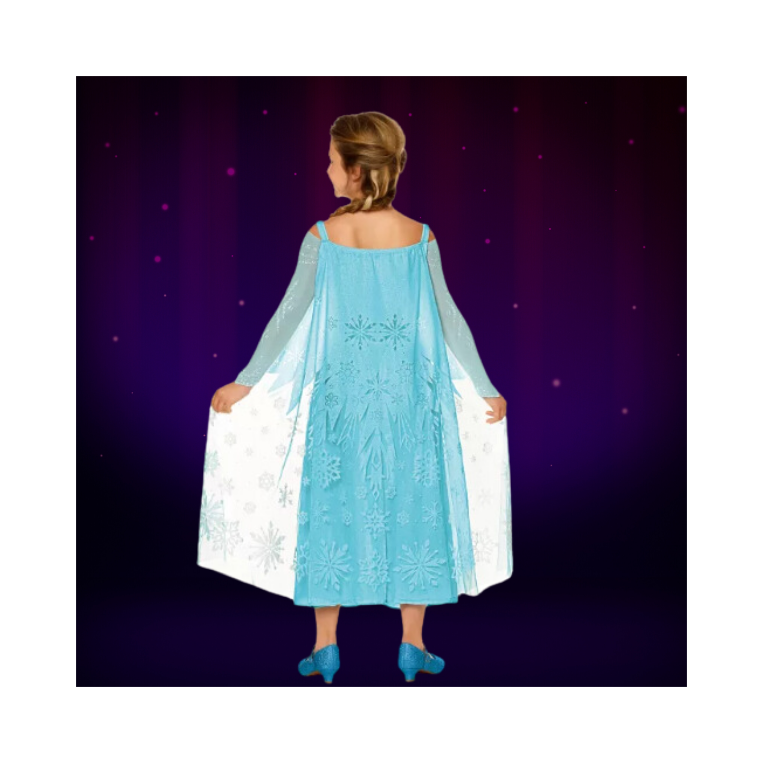 Halloween Kids Elsa Dress Costume - Frozen