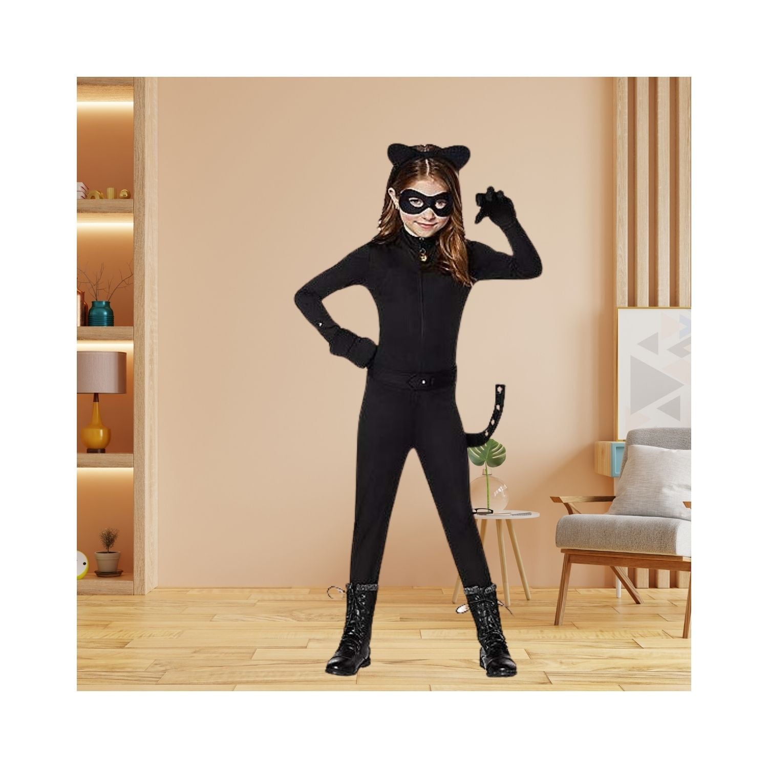 Halloween Kids Cat Noir Costume - Miraculous Ladybug