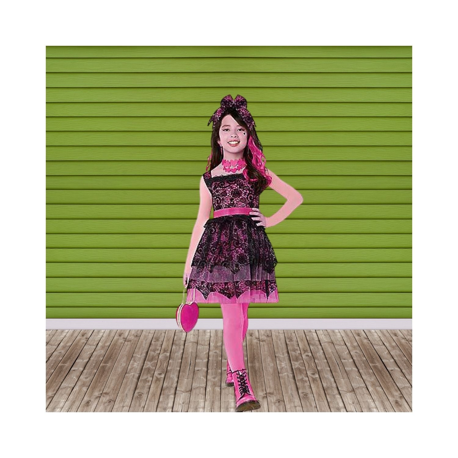 Halloween Kids Draculaura Monster Ball Costume - Monster High