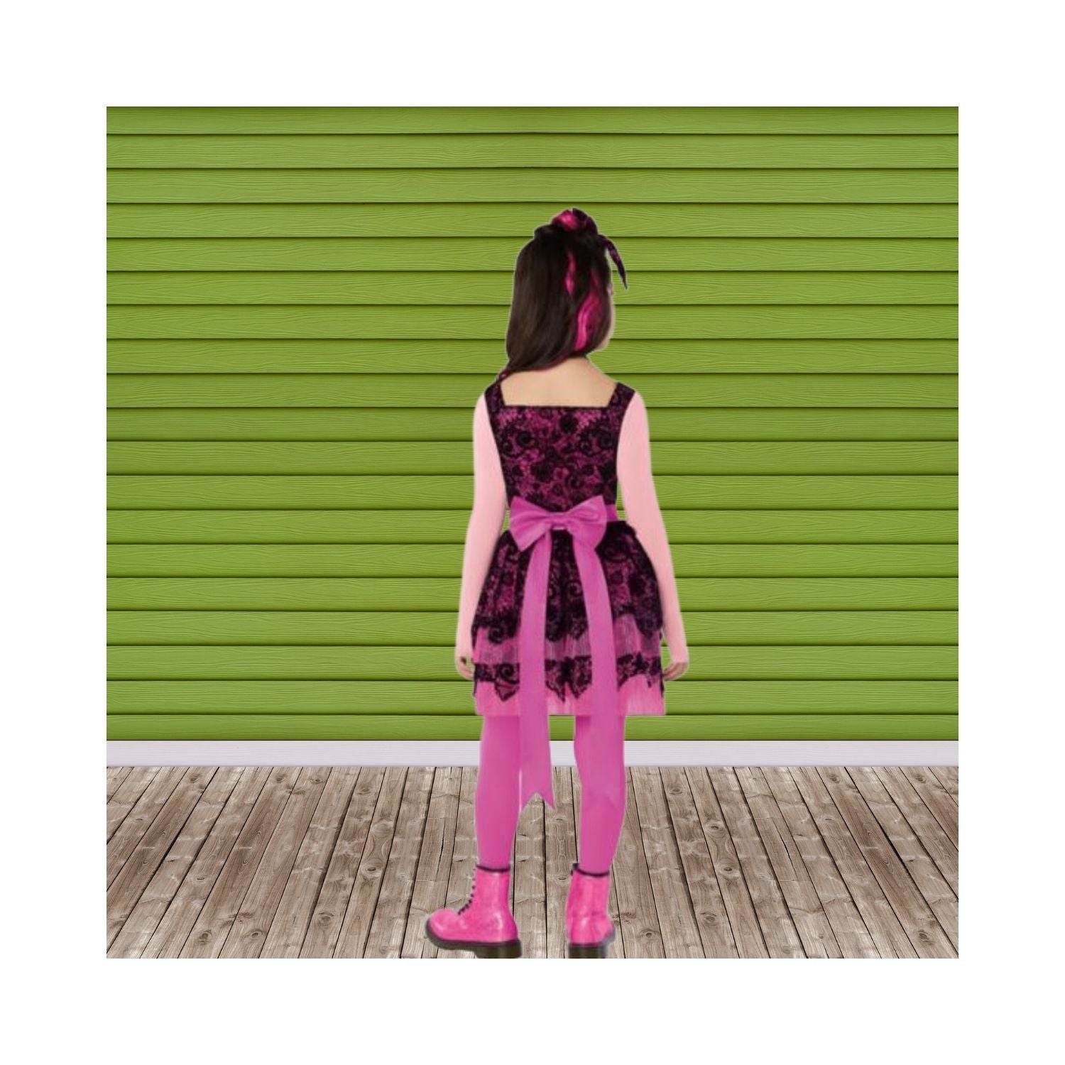 Halloween Kids Draculaura Monster Ball Costume - Monster High