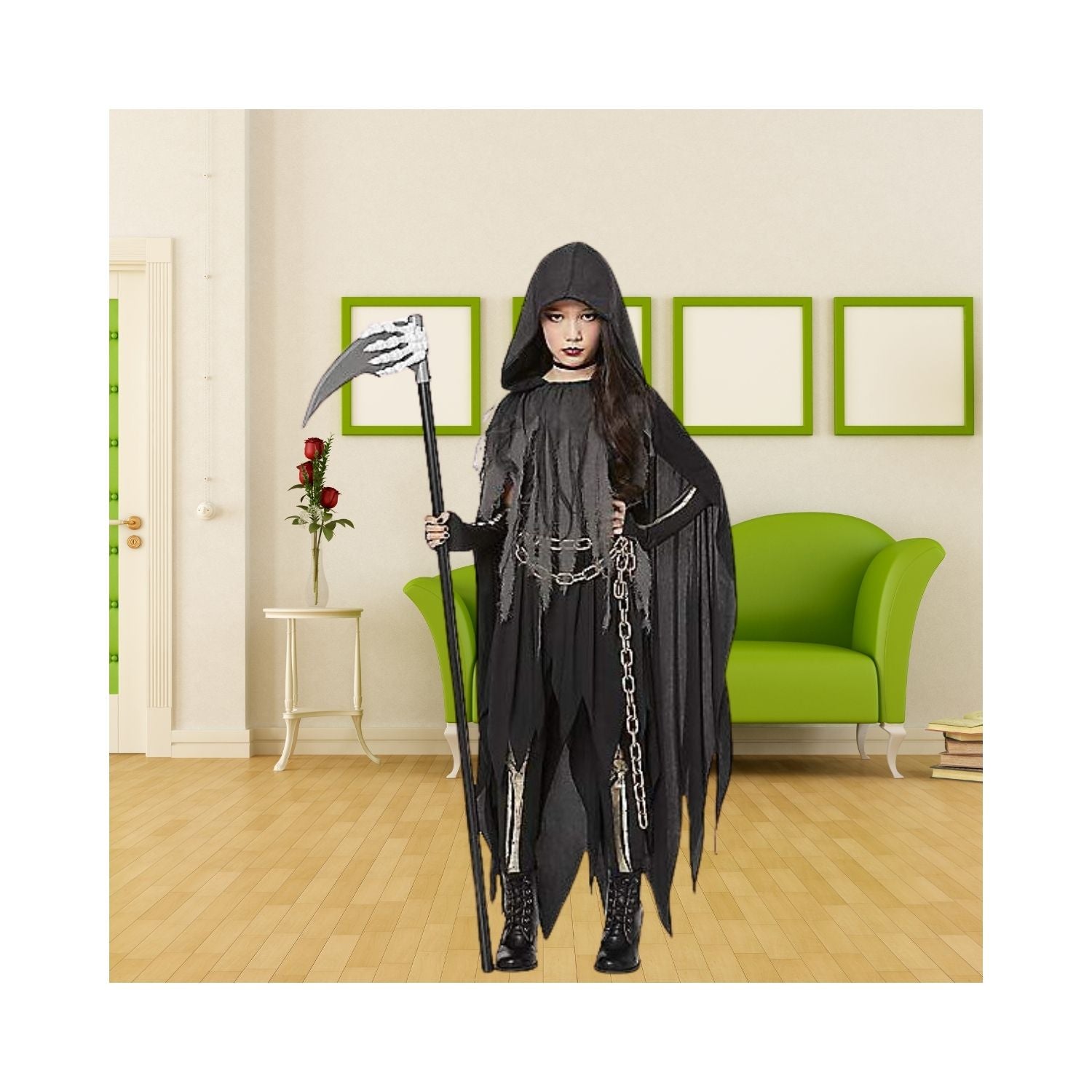 Halloween Kids Dark Reaper Costume