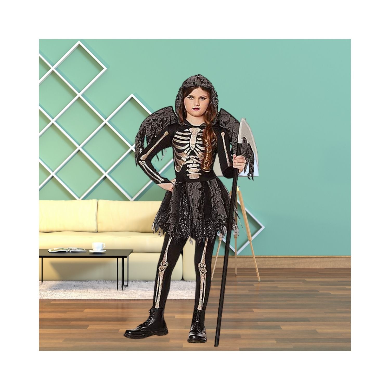 Halloween Kids Midnight Reaper Costume