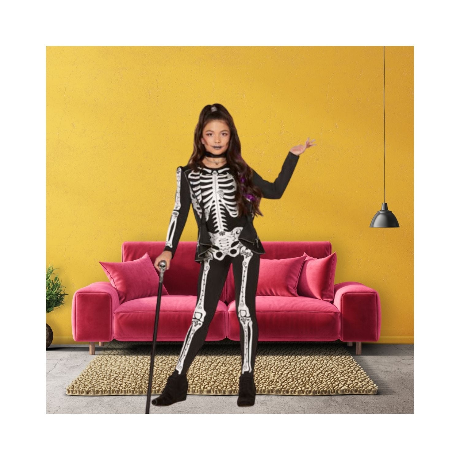 Halloween Kids Skeleton Suit Costume - The Signature Collection