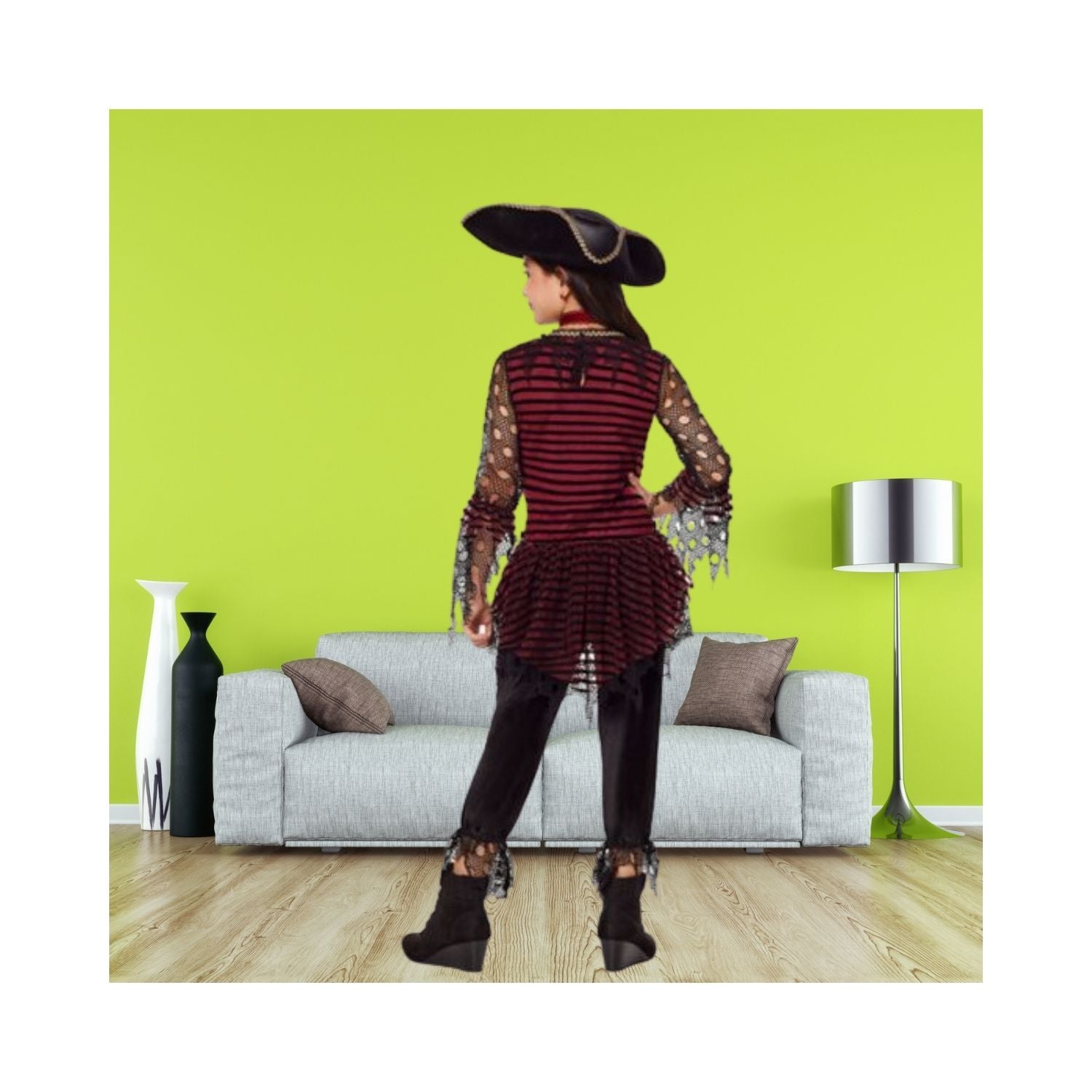 Halloween Kids Dark Pirate Costume