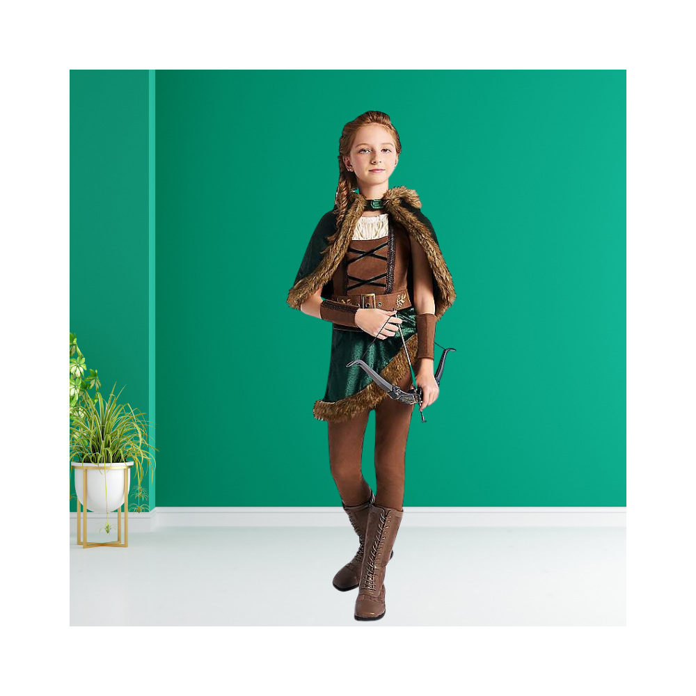 Halloween Kids Huntress Costume