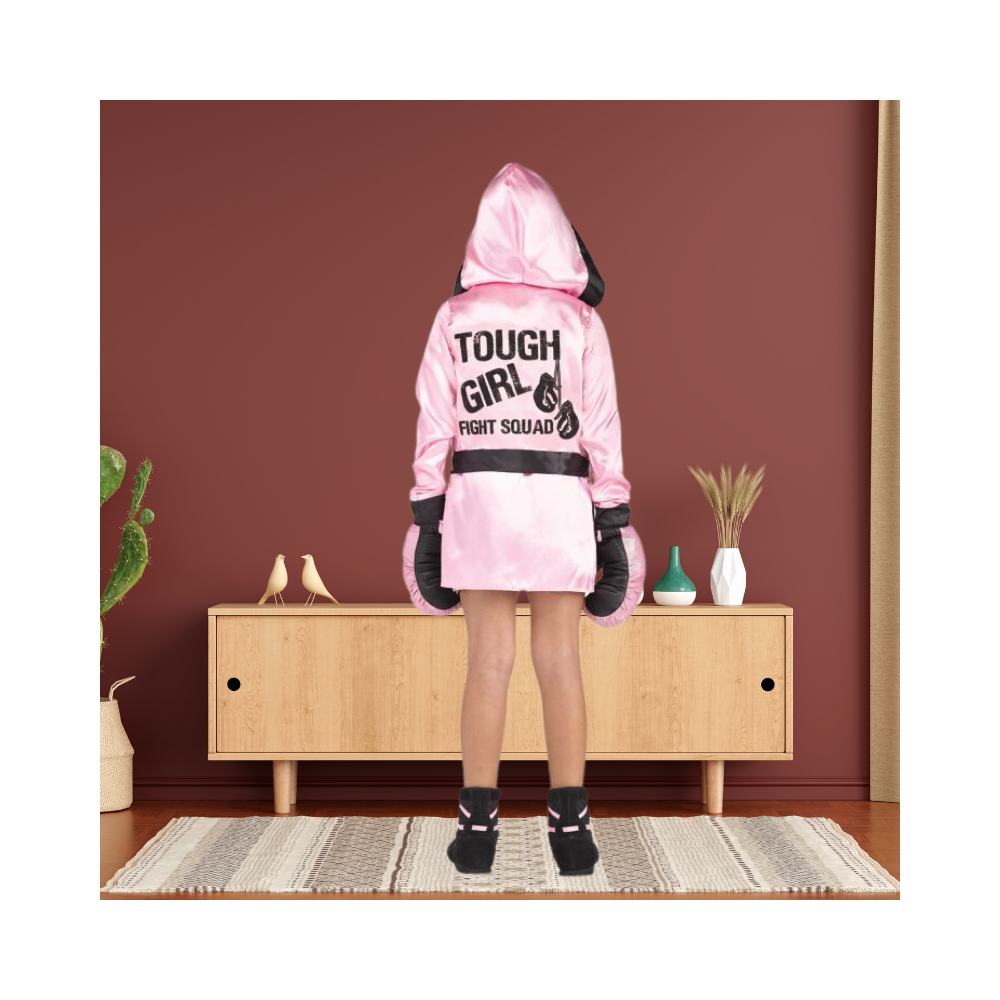 Halloween Kids Tough Girl Boxer Costume