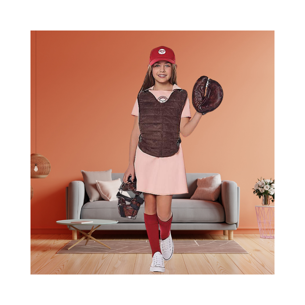 Halloween Kids Dottie Baseball Costume- A League of Their Own