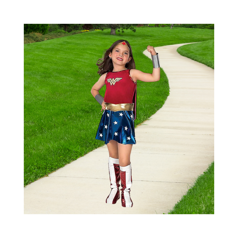 Halloween Kids Wonder Woman Costume Deluxe - DC Comics