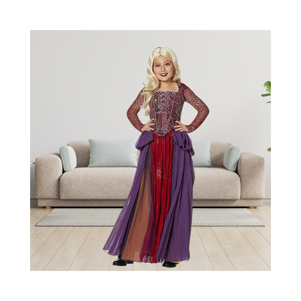 Halloween Girls Sarah Sanderson Costume The Signature Collection - Hocus Pocus