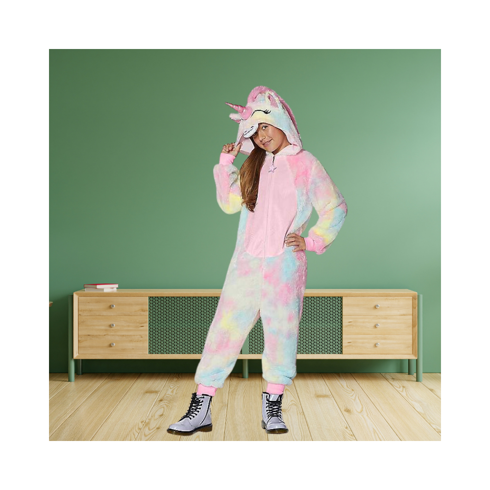 Halloween Kids Unicorn One-Piece Costume