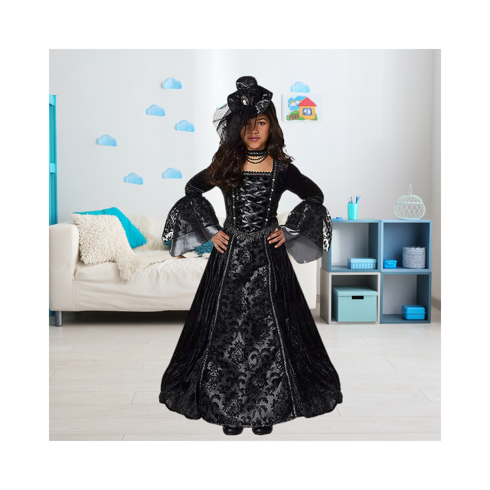 Halloween Kids Victorian Spirit Costume