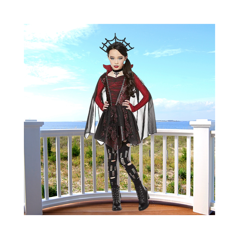 Halloween Kids Dark Beauty Costume