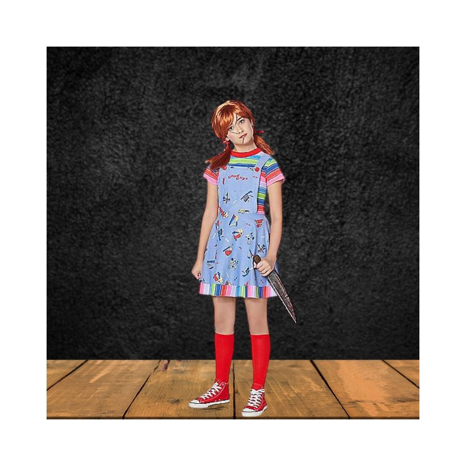 Halloween Kids Chucky Dress