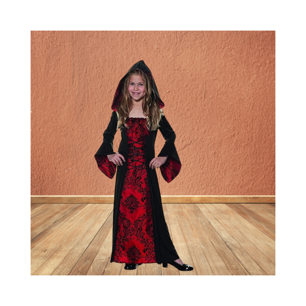 Halloween  Little Girl's Scarlett Witch Costume