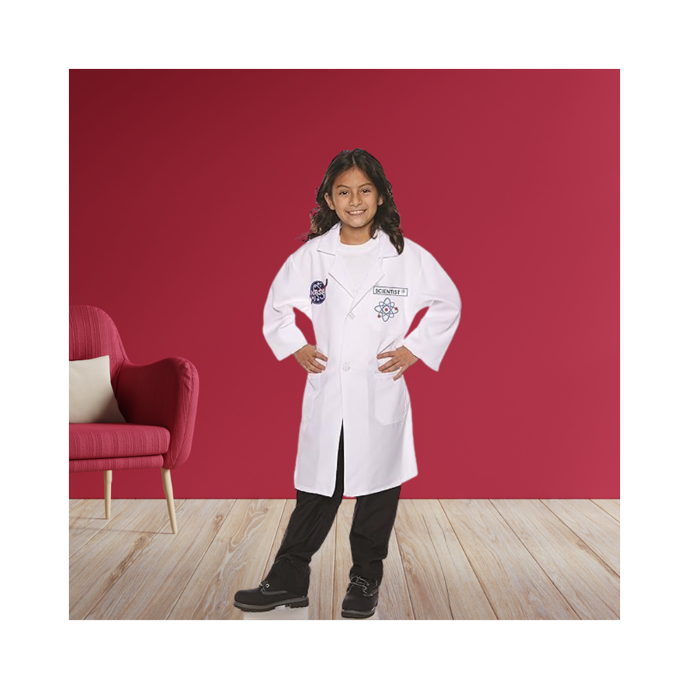 Halloween Children's Rocket Scientist Lab Coat Costume