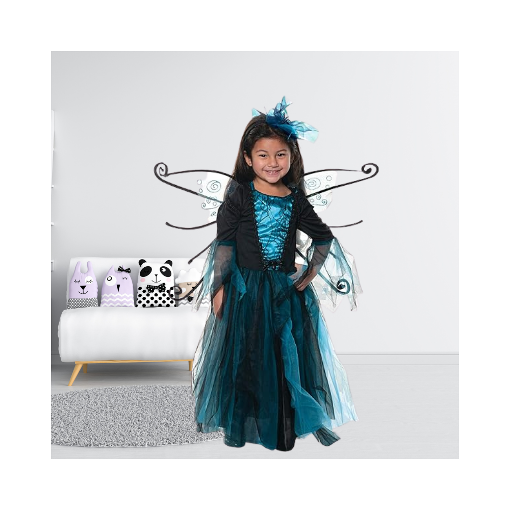 Halloween Little Girl's Spider Fairy Costume Dress